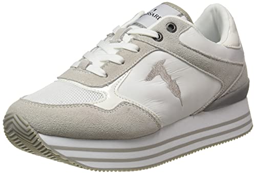 Trussardi Jeans Scarpe da Ginnastica, Lacci Donna, W001, 36 EU | Prezzo.it