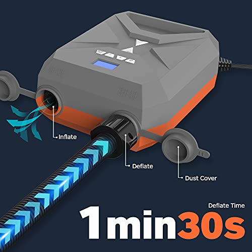DAMA 20PSI Sup Electric Pump，Air Pump Portable，Intelligent Dual Stage