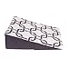 HealthSmart Wedge Pillow Cover for Bed Wedges, Wedge Pillow Case, with Rip & Spill Protection, Fits 24 x 24 x 12 Inch Wedges, Gray Links