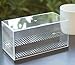 Acrylic Display Case/Box 2 Steps Perspex Dust Proof Show for Toys,Collector Stackable Clear Storage Display Case,Size 8.0 X 4.2 X 4.0 inchs (Black)