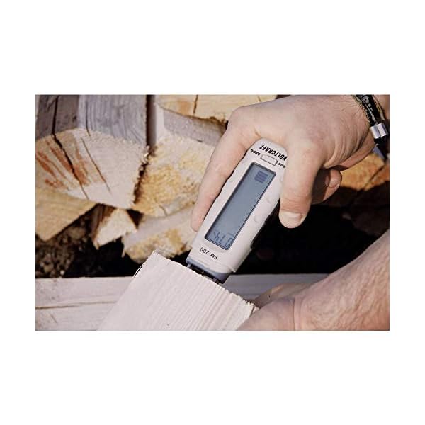 VOLTCRAFT FM-200 Materialfeuchtemessgerät Messbereich Baufeuchtigkeit (Bereich) 0.2 bis 2% vol Messbereich Holzfeuchti – Bild 4