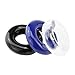 Romi 10 Pcs Male Penis Ring Waterproof Silicone Cockrings Cock Ring Delay Head Glans Ring