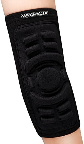 Men & Women Support Elbow Guard GEL Pads - Best Elbow Pad for Skate, Football, Contact Sports