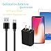 Quick Charger 3.0 USB Wall Charger +3.3ft USB C Cable 18W QC 3.0 Charger Quick Adapter Fast Charger Samsung Galaxy S9 S9 Plus S8 S8 Plus Note 8, Huawei P20/P20 Pro, LG G6 G5 V30 V20 (Black)