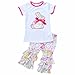 Unique Baby Girls Paisley Easter Bunny Easter Outfit