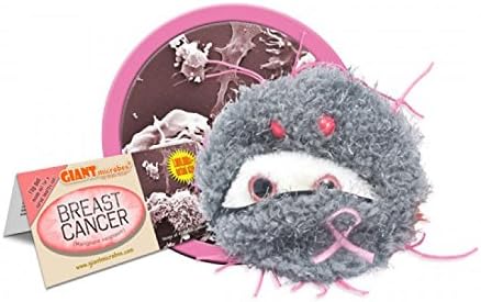 GIANT MICROBES Breast Cancer Plush