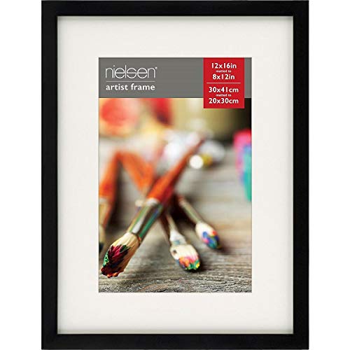 MatteBlack GALLERYCANVAS DEPTH matted wood frame 8x12/12x16 by NielsenBainbridge