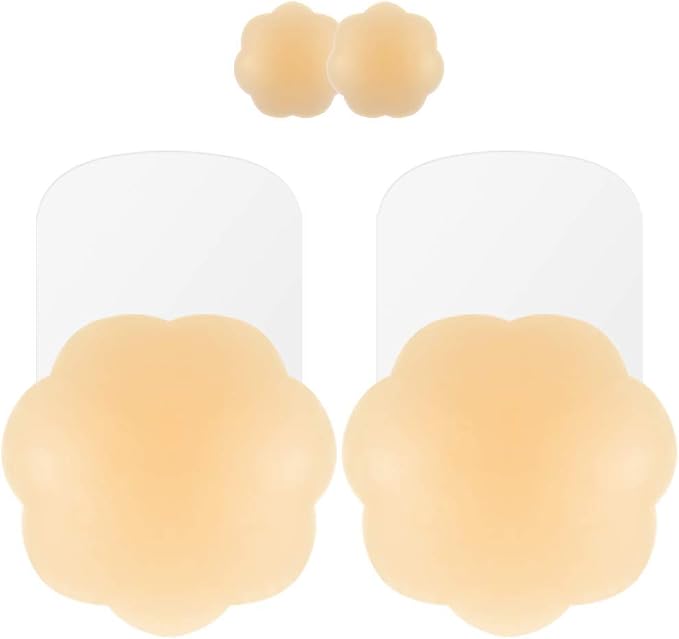 Niidor Pasties for Women Reusable Lift Pasties Petals Adhesive Pasties