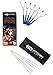 Premium Marshmallow Roasting Sticks – Multi-Use Forks For Outdoor Cookware, BBQ & Campfire. 6 Telescoping Roasting Sticks 8 FREE Bamboo Sticks – Extendable Hot Dog Forks / Smores Sticks -Safe For Kidsthumb 1