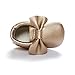 BENHERO Newborn Baby Boys Girls Soft Soled Tassel Bowknots Crib Infant Toddler Prewalker Moccasins Shoes（11cm, 0-6 Months Infant, 5107/Golden