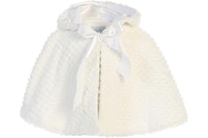 PINK PRINCESS Made in USA - White Cardigan for Girls - Faux Fur Sweaters for Girls - Dress Bolero for Toddler - Baby Kids Shrug