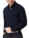 PJ PAUL JONES Men's Long Sleeve Casual Designer Shirts Plus Size Dress Shirts Big and Tall (Blue,2XL)