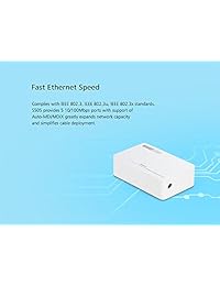 TOTOLINK   Interruptor de escritorio de 5 puertos 10 100Mbps (S505 v3)