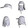 HOVEOX-UV-50-Sun-Protection-Fishing-Flap-Hat-Neck-Protection-Cap-with-Removable-Sun-Shield-Mask-for-BaseballBackpackingCyclingHiking-Fishing-Garden-hunting-Outdoor-Camping-Activities