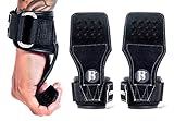 Weight Lifting Gloves With Wrist Straps - Lifting Straps With Power Grip For Deadlifts - Weightlifting Gloves For Max Weight & Reps - Non-slip Weight Lifting Wrist Straps With Lifting Grips (Pair)