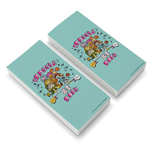 Fraggle Rock Established 1983 GOBO Red Wembley Mokey Boober Eraser Set of 2