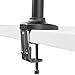DM2000 Dual Monitor Desktop Mount – 13-inch to 27-inch Displays – Tilts, Swivels, and Rotates for Different Screen Orientationsthumb 3