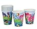 My Little Pony Friendship Party Supplies Pack Including Plates, Cups, Napkins and Tablecover - 16 Guests