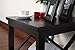 Espresso Finish Wooden Square Chair Side End Table with Shelf by eHomeProducts