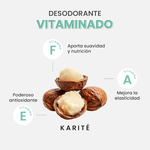 Naturaldry - Men Intense - Desodorante natural en crema con ALUMBRE unisex para deportistas - No obstruye los poros - Sin aluminio - Sin parabenos - Elimina el mal olor - con aceite esencial de Trea Tree y Romero - Tarro (1 unidad)