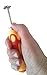 GrooveMaster Golf Club Groove Sharpener with Comfortable Adjustable Large Rubber Grip and 6 Cutter Carbide Tungsten Steel Head - Full Color User Manual