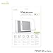 (99MO020947) Moshi iVisor AG Anti Glare White Screen Protector for iPad Air/iPad 5