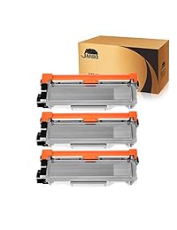 Jarbo - Cartuchos de tinta compatibles para impresora Brother TN660 TN-660, 3 unidades, color negro, compatible con Brother HL-2340DW HL-2380DW HL-2300D DCP-L2540DW DCP-L2520DW MFC-L2700DW MFC-L2740DW