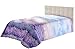 LOVO Fragrance of Provence Lavenders Bedding Set 1x Flat Sheet, 1x Fitted Sheet 2X Pillowcases Queen