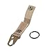 XTACER Tactical Molle Key Ring Gear Keeper (Khaki)