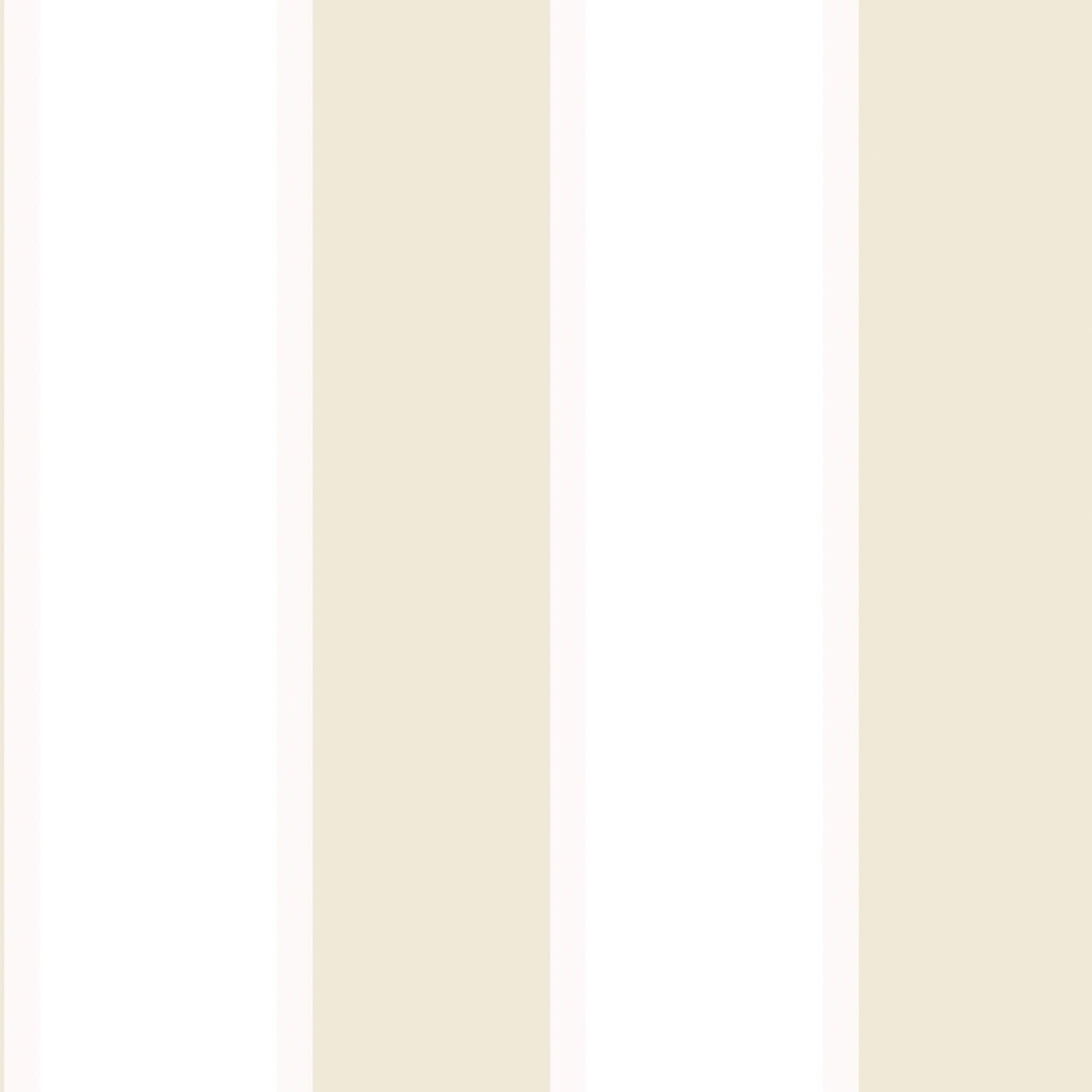 Galerie G67547 Smart Stripes 2, Tri-Colour Wide Stripes Design Wallpaper, Beige/White/Cream, 10m x 53cm