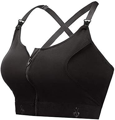 Hands Free Pumping Bra, Adjustable Wire-free Breast-Pumps Holding and Nursing Bra Breastfeeding-Pumps Bra
