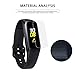 [ 6PCS ] Pulen Compatible Samsung Galaxy Fit Screen Protector, HD Premium Real TPU Screen Protector for Samsung Galaxy Fit 2019 Released Smartwatch