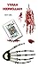 Halloween Temporary Face Tattoo Sticker 3D Zombie Scar Fake Bloody Wound for Cosplay Party Masquerade Prank Prop Decorations, Waterproof Sweatproof Makeup for Women Man kids