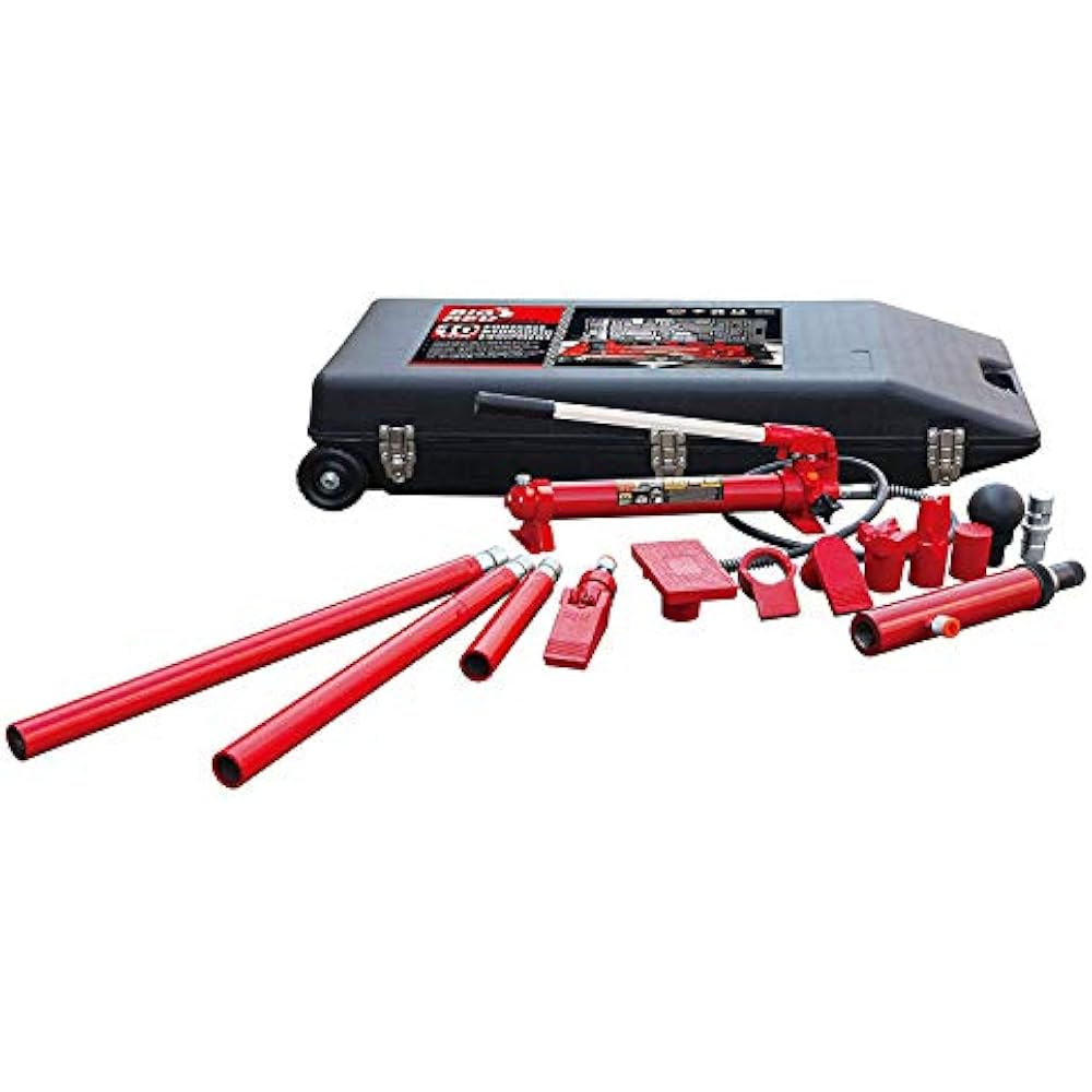 T71001L Torin Portable Hydraulic Ram Auto Body Frame Repair Kit Rolling