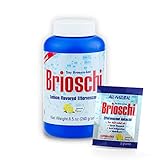 Brioschi Effervescent 8.5oz Bottle The Original Lemon Flavored Italian Effervescent (1 Bottle + 1 Travel Pack)