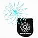 Vvision Arm Slinky Flow Ring, 3D Kinetic Spring Toy, Magic Rings for Kids Teens Adults (Green)
