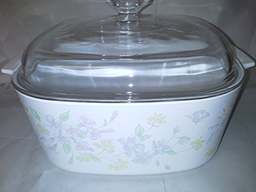 Corning Ware Pastel Bouquet dutch oven 5 liter