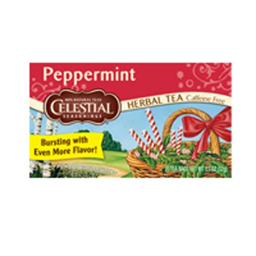 Peppermint Herb Tea, 20 bags by Celestial Seasonings (Pack of 2) Peppermint Herb Tea, 20 bags by Celestial Seasonings (Pack of 2)