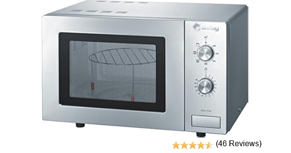 Balay 3WGX2018 - Microondas con grill, 800 W / 1000 W, 17 L, color ...