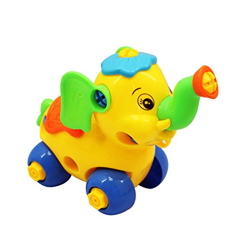 Blesiya kids early learning puzzle toys, child educational assembly Disassembly Toy Various Shaped Choice - Elephant