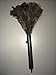 Premium Retractable Feather Duster-Genuine Ostrich Feathers with Metal-Wire Binding