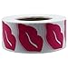 Hybsk Kissing Lips Removable Body Stickers Total 1,000 Per Roll (Pink)