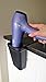 Hair Dryer Holder for Blow Drier, Hanging Hot Curling Flat Iron Holster, Bathroom Beauty Appliance Storage Organizer Adds Space, Heat Resistant Silicone Clings To Counter, No Suction Cups, 2 Choices