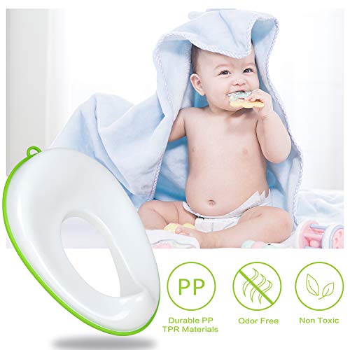 image for Potty Training Seat for Boys & Girls - Plastic Kids Travel Potty Seat 