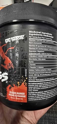 MUTANT MADNESS | Ultra-Concentrated Pre-Workout Supplement | 360mg Caffeine, 4g Pump & Performance Blend, Beta-Alanine, Energy & Focus| 30 serve | 270g | Fruit Punch