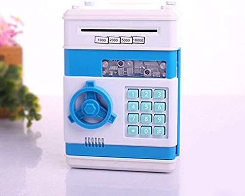 FANKUTOYS Mini ATM Electronic Password Save Money Tank Cash Coin Can Safe ATM Bank Best Birthday/Christmas Gifts