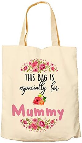 Mothers Day themed This bag is especially for Mummy funny Tote Bag-Cotton Shopping Bag.
