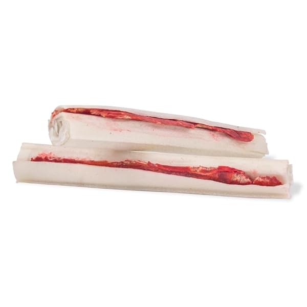 DINGO DYNOSTIX PREMIUM RAWHIDE TREATS MADE WITH REAL CHICKEN, NO FILLERS OR ARTIFICIAL BINDERS, AMERICA’S #1 RAWHIDE BRAND 10-COUNT