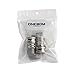 OneBom Ball Lock Disconnect, Gas & Liquid Corny Keg Fittings, MFL 1/4’’ Threaded with 5/16’’ Stainless Steel Barbed & Hose Clamp (MFL Thread)