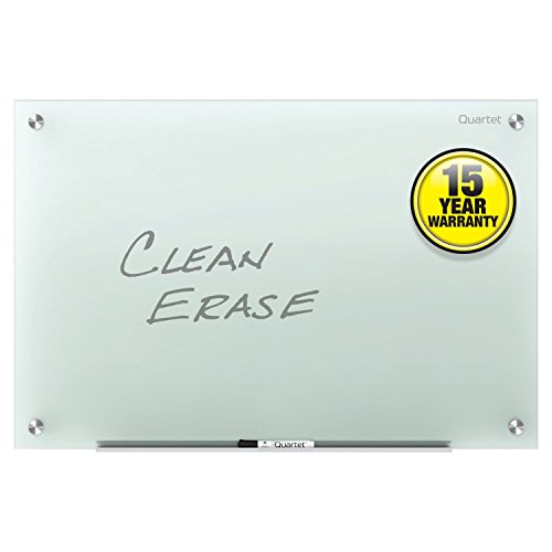 Quartet Glass Dry Erase Board, Whiteboard / White Board, 96" x 48